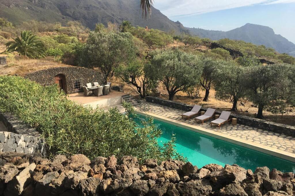 Luxury Villa In Nature With Swimming Pool Tenerife, Santiago Del Teide, With Sea And Mountain Views El Retamar Exterior photo